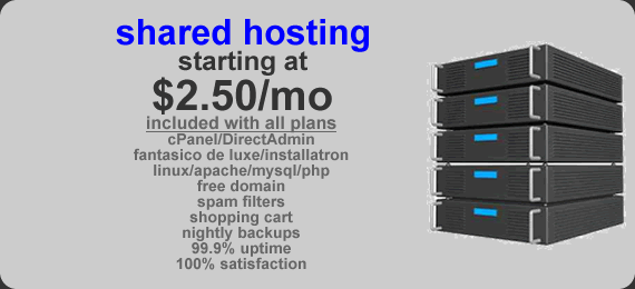 shared hosting