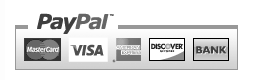 Paypal/Visa/Mastercard/AMEX/Discover